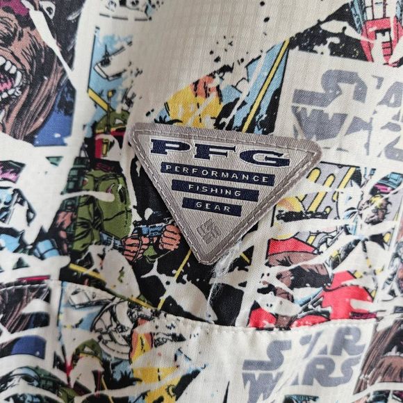 Columbia Star Wars Cantina PFG Button Up Shirt - Picture 11 of 13